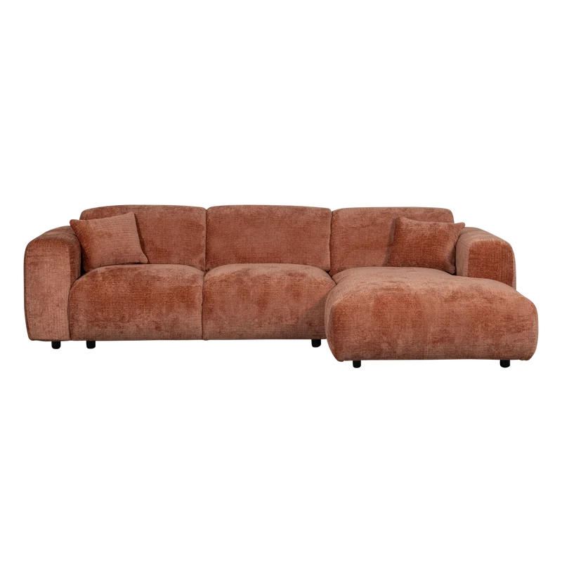 Cloud Chaiselongue, rechts, Chenille Terra