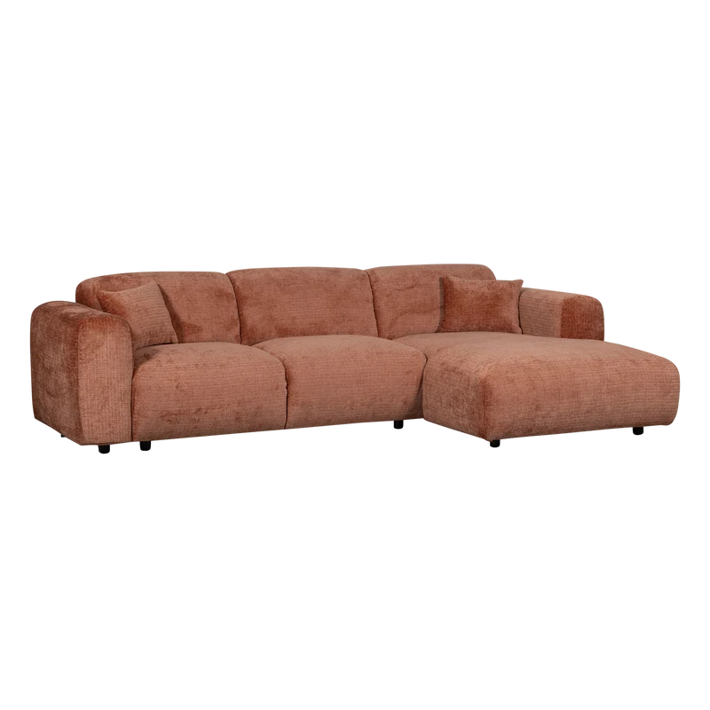 Cloud Chaiselongue, rechts, Chenille Terra