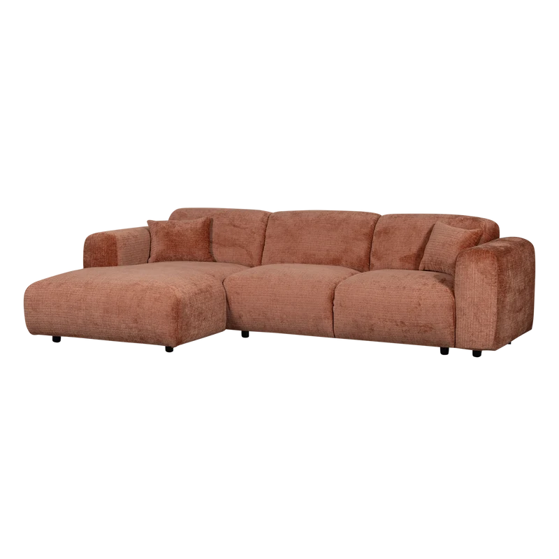 Cloud-Chaiselongue, links, Chenille, Terra