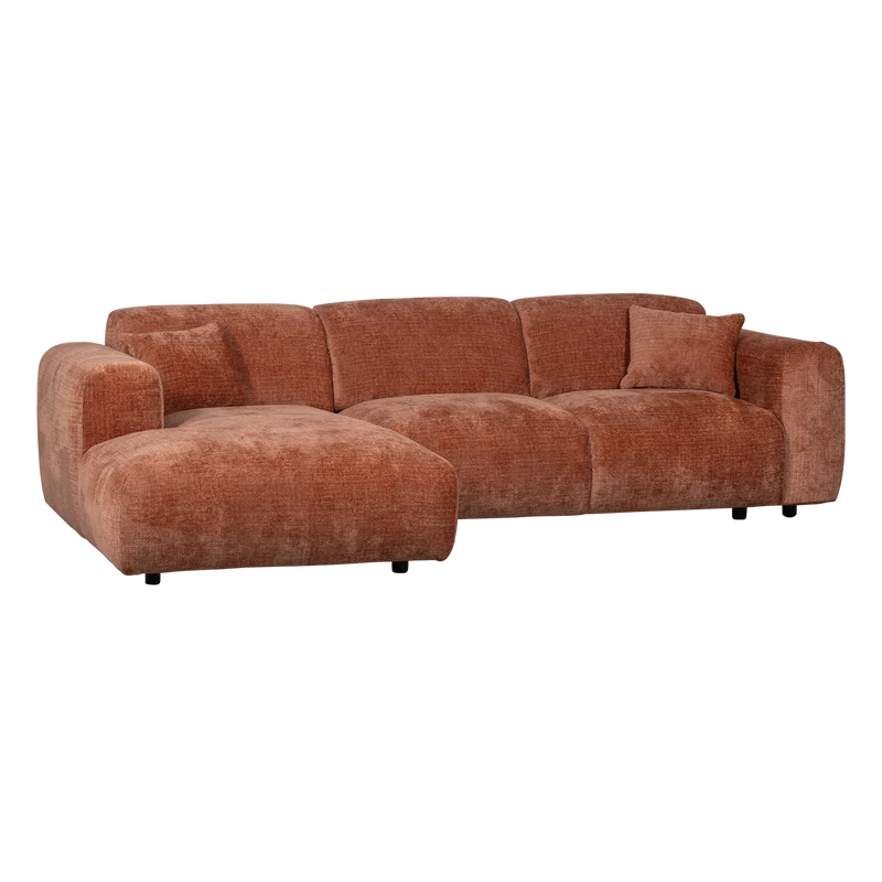 Cloud-Chaiselongue, links, Chenille, Terra