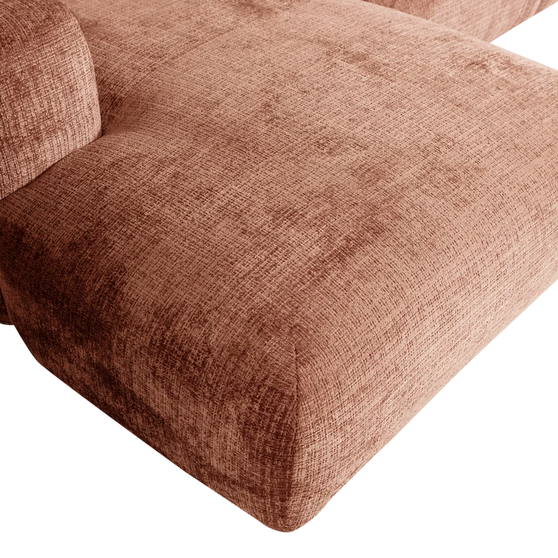 Cloud-Chaiselongue, links, Chenille, Terra