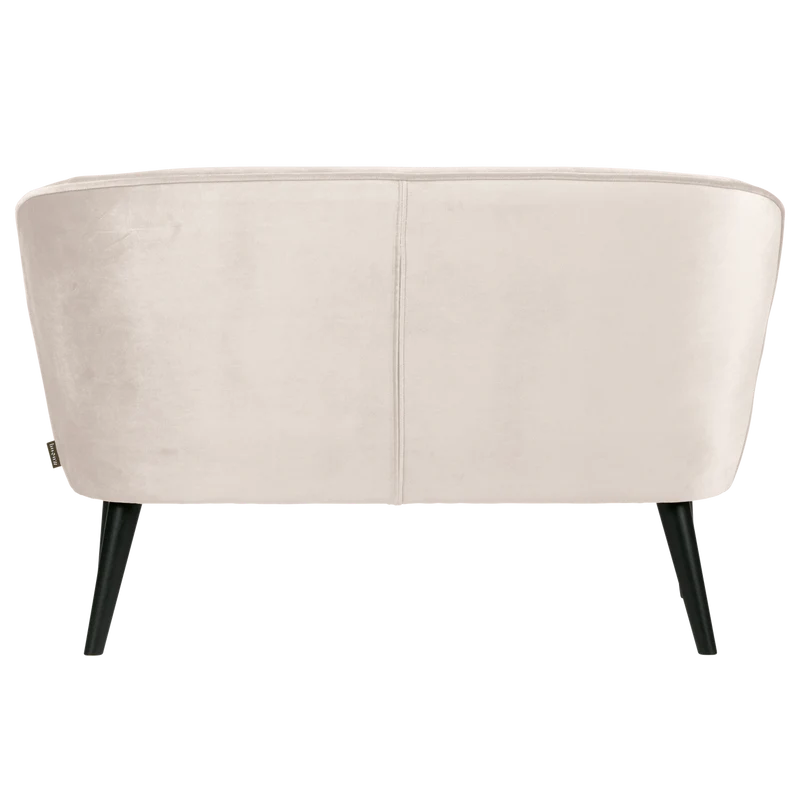 Sara kleines sofa samt off white