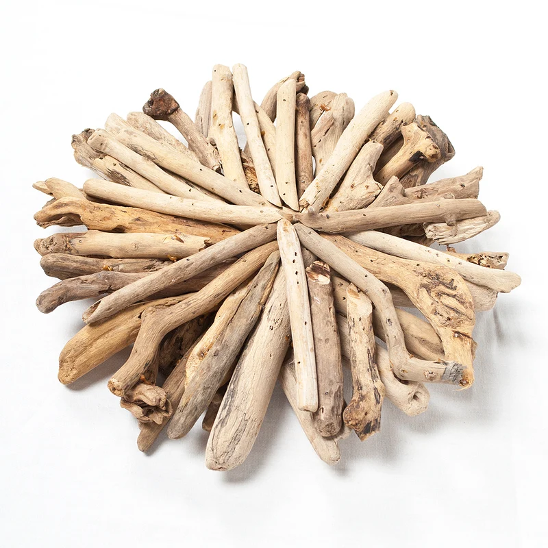 Wand-Deko-Objekt BULAT Natural ca. D30cm Treibholz