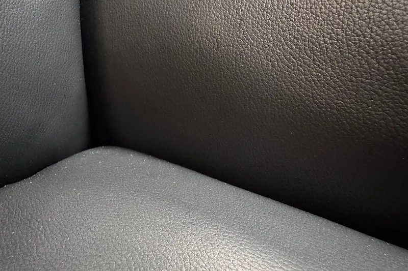KAWOLA Relaxsessel SILVA Drehsessel Leder schwarz mit Hocker