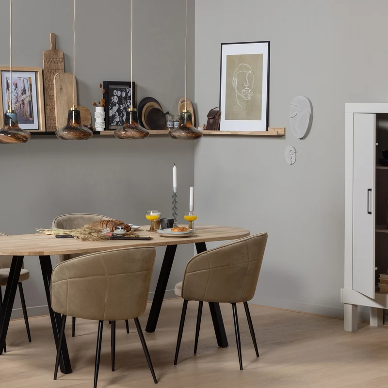 Tablo tischplatte oval eiche