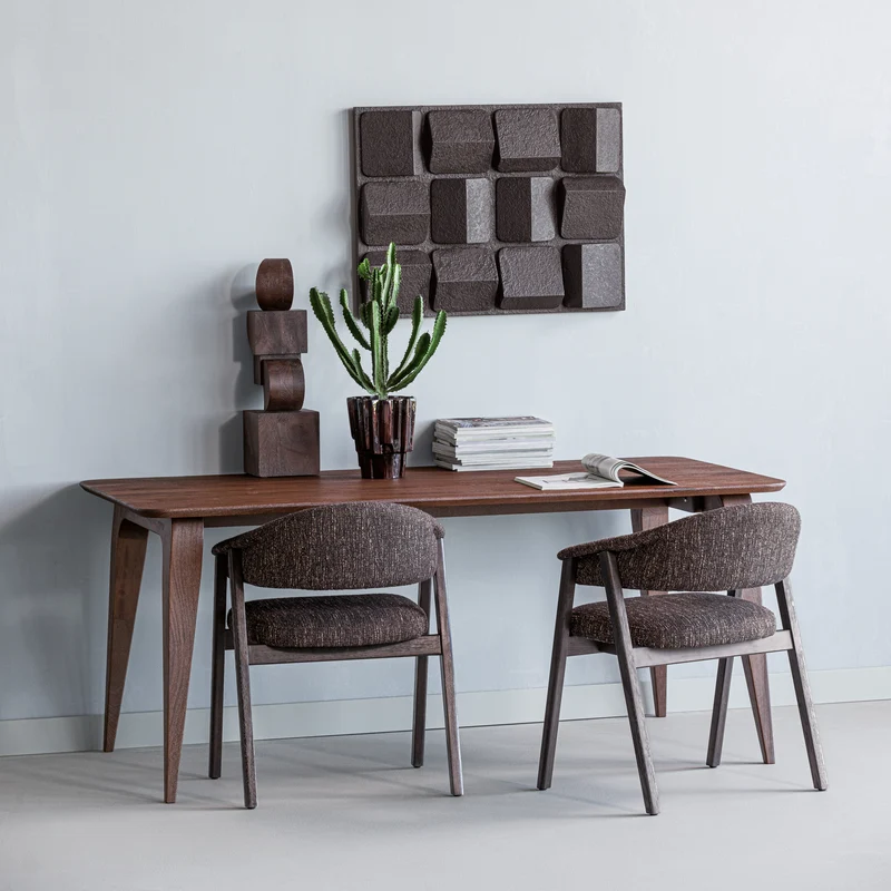 Rubo esstisch 180x95 cm mango holz braun