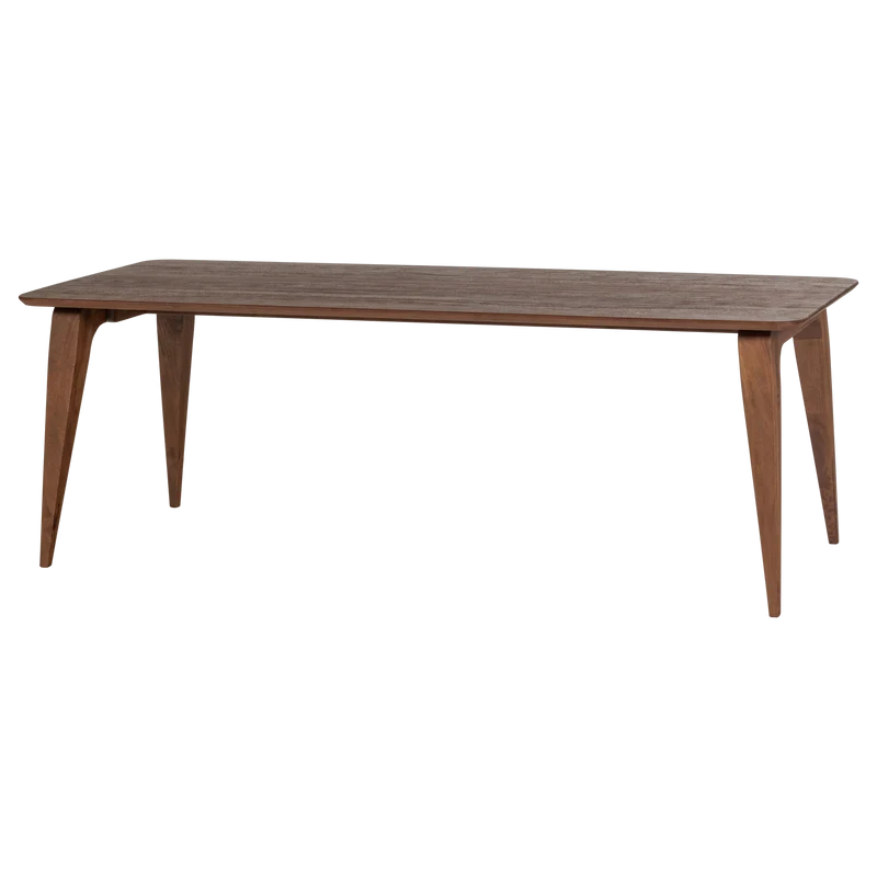 Rubo esstisch 220x95 cm mango holz braun