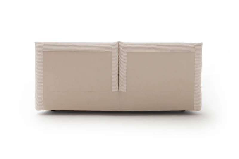 KAWOLA Bett HENRY Polsterbett Cord taupe