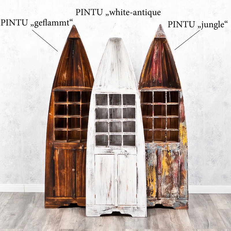 Weinregal PINTU Geflammt ca. H145cm