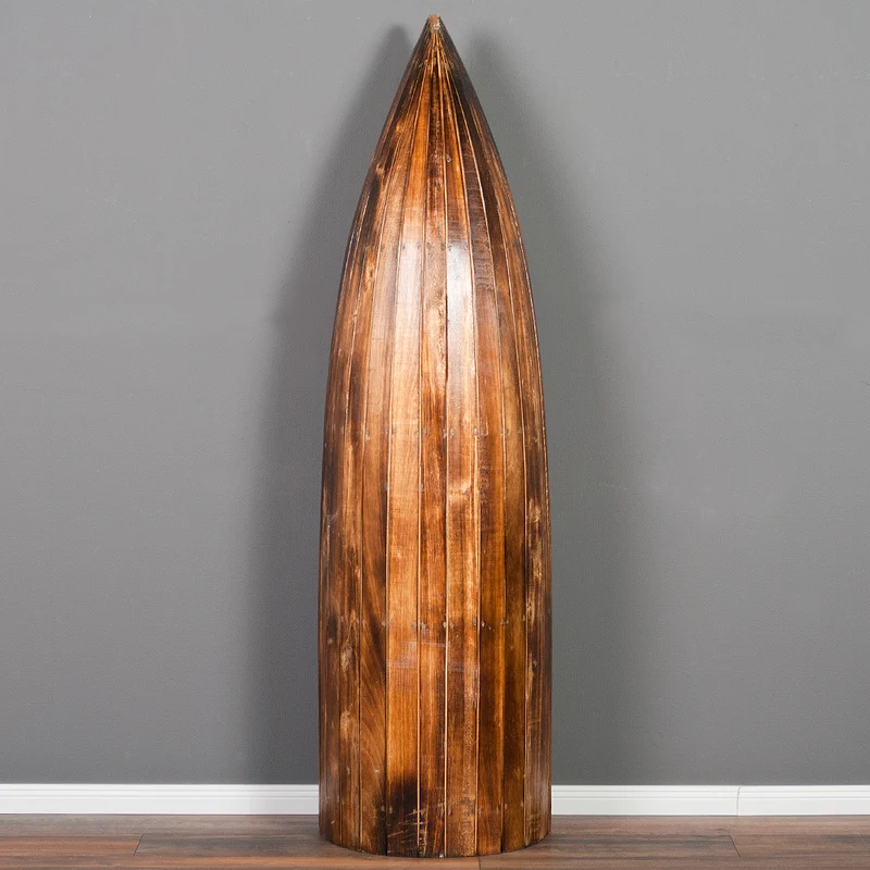 Massivholz Weinregal PINTU Geflammt ca. H195cm Regal