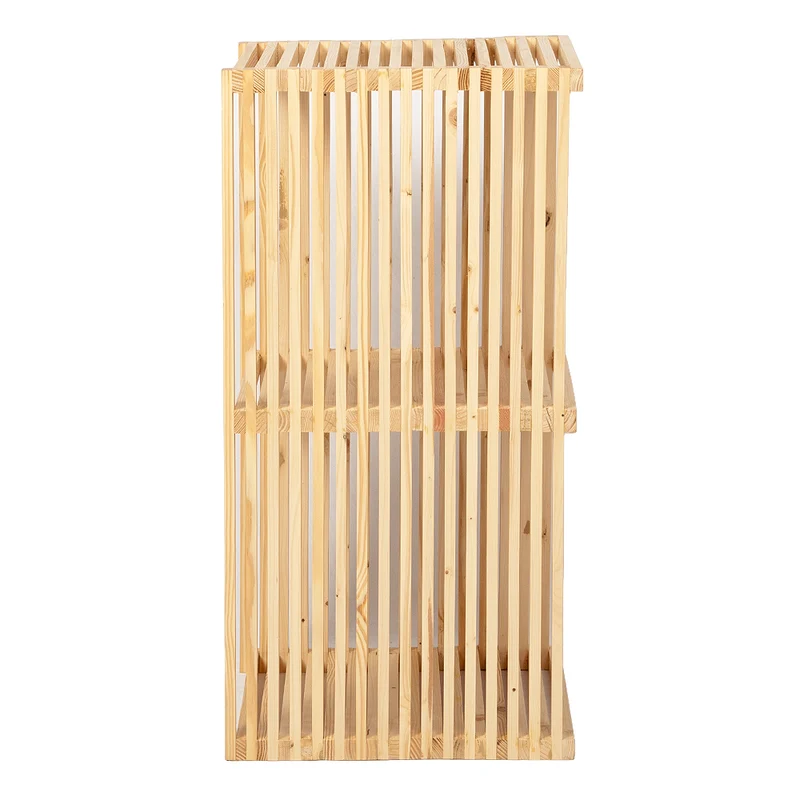 Regal LINETA 2 ca. H77,5cm Massivholz Pinie Beistelltisch