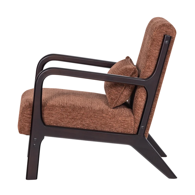 Mark sessel chenille braun