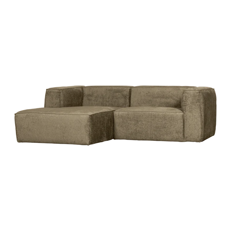 Bean chaise longue sofa links struktur-samt spices
