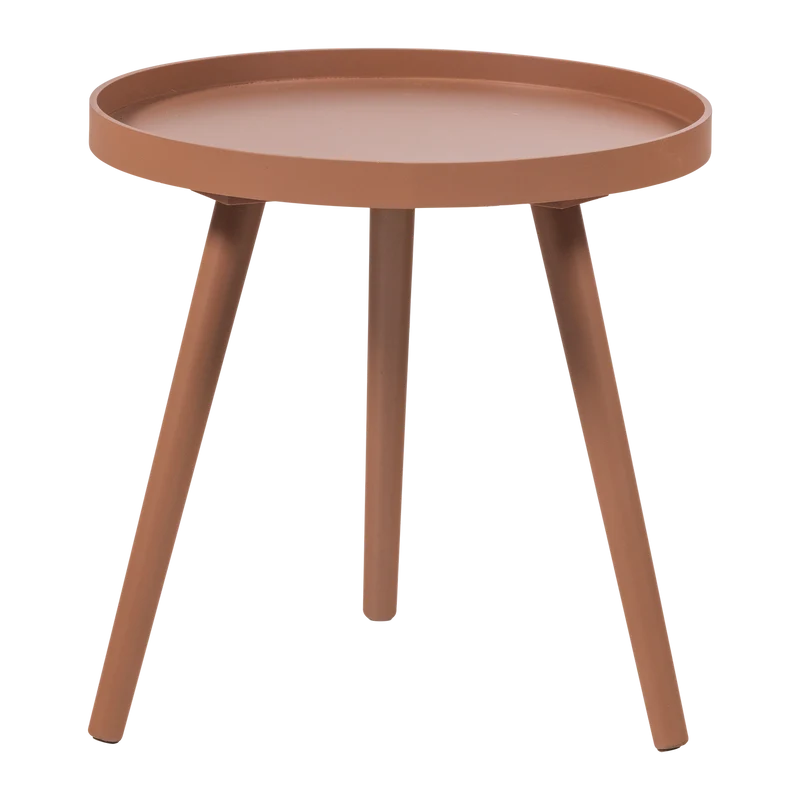 Sasha beistelltisch ø41 cm holz altrosa
