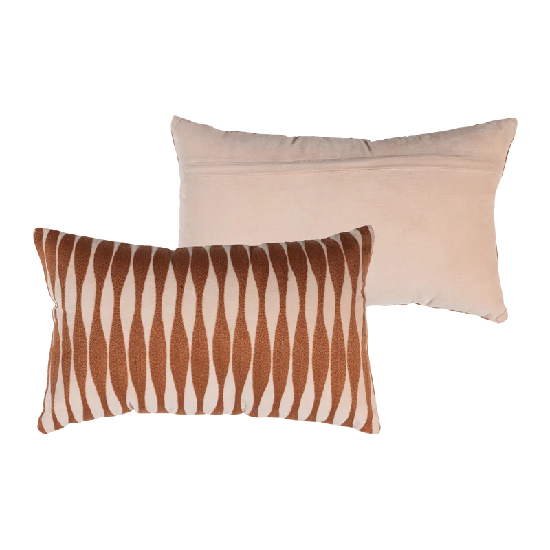 Zena kissin velvet rosa/rostbruin - 4er set
