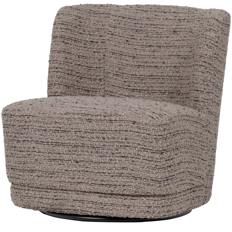 Atty drehsessel chunky melange beige