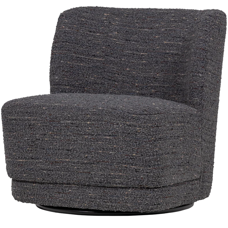 Atty drehsessel chunky melange grau
