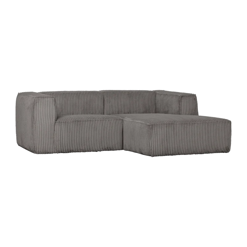 Bean chaise longue sofa rechts cord terrazzo