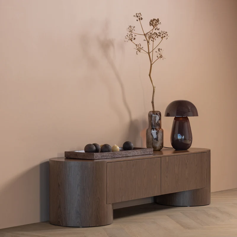 Velari tv-möbel holz furnier braun