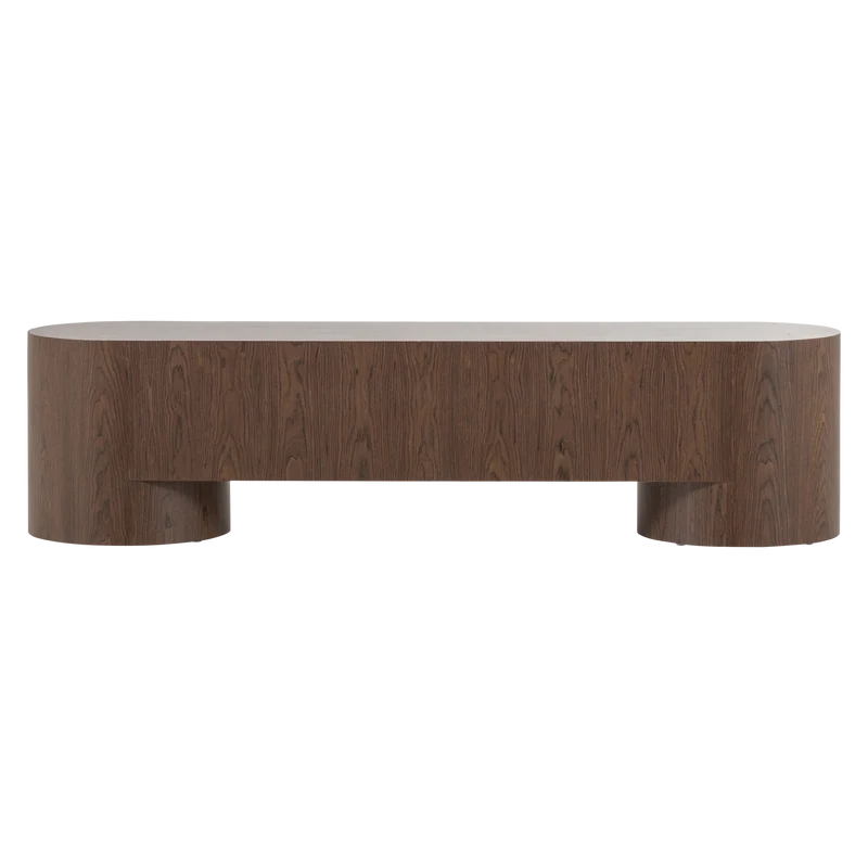 Velari tv-möbel holz furnier braun