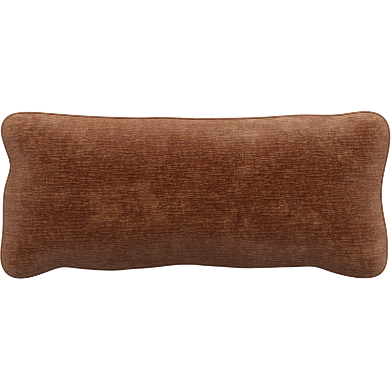 Bean kissen chenille-samt terra
