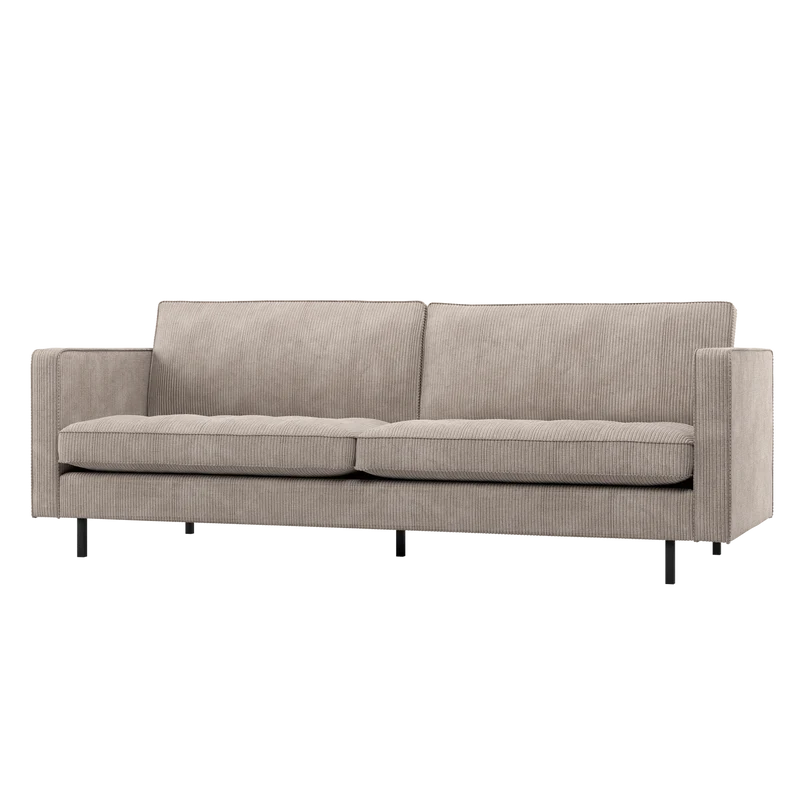Rodeo classic 2,5-sitzer sofa cord dunkelsand