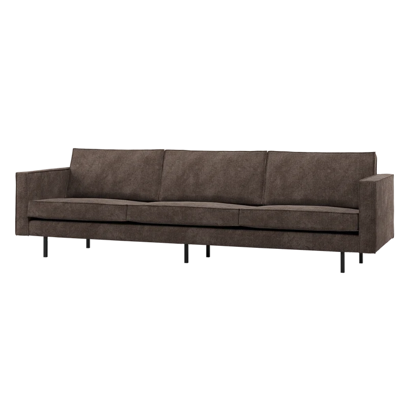 Rodeo 3-sitzer sofa cord braun