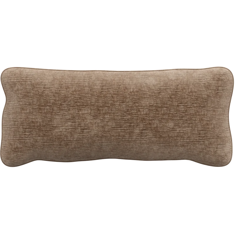 Bean kissen chenille-samt taupe