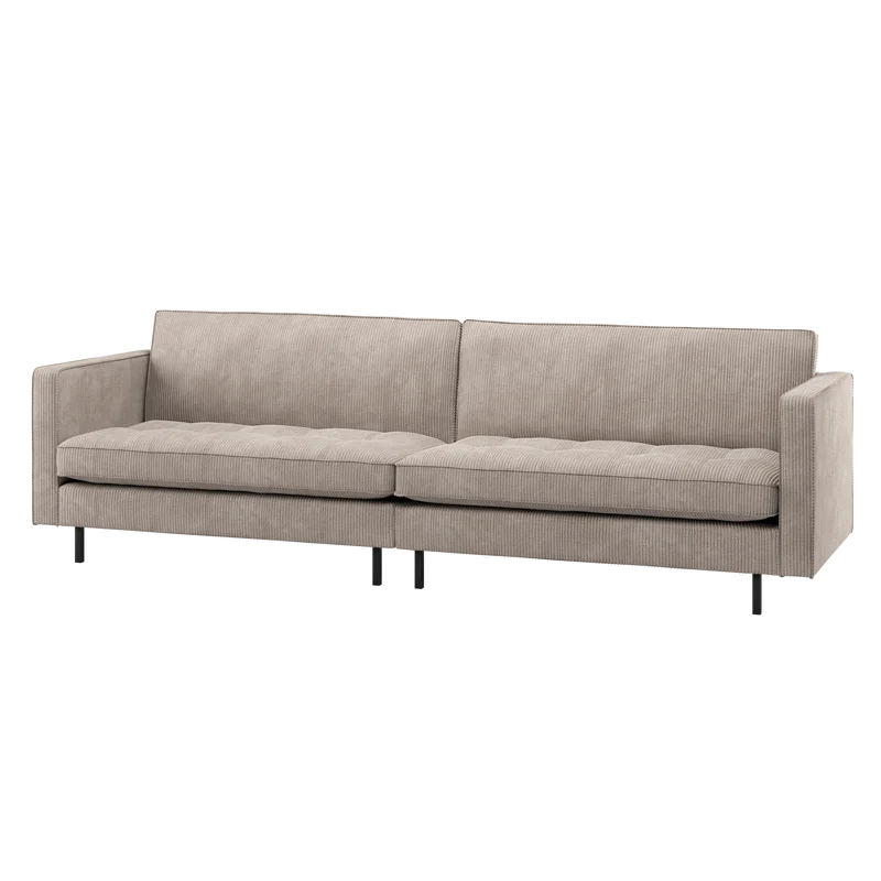 Rodeo classic 3-sitzer sofa cord dunkelsand