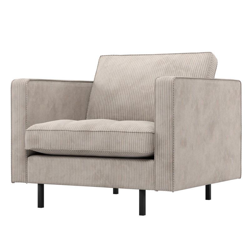 Rodeo classic sessel cord ecru