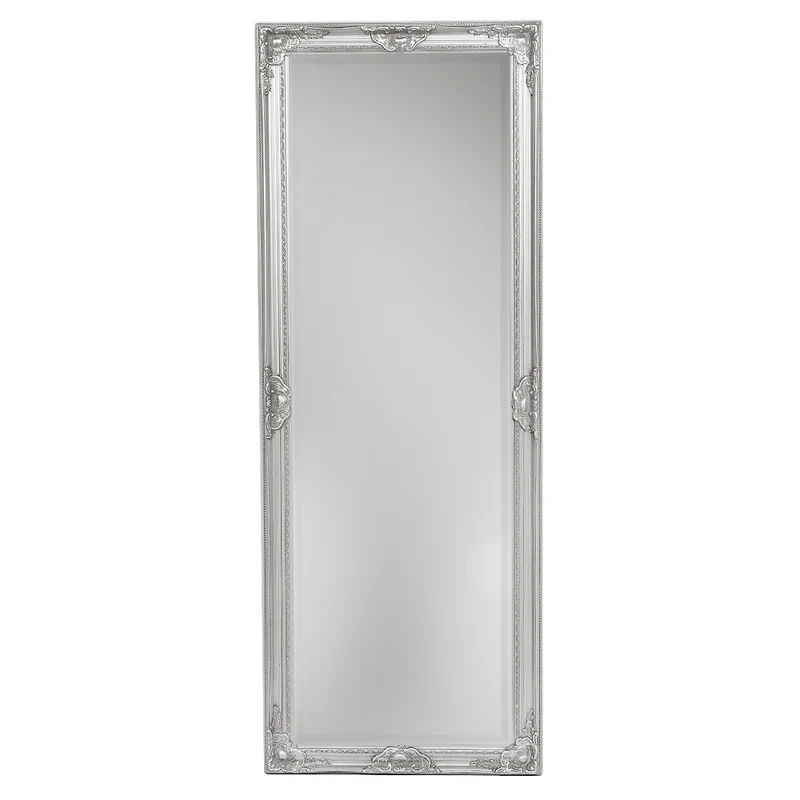 Spiegel LEANDOS barock silber-antik 160x60cm