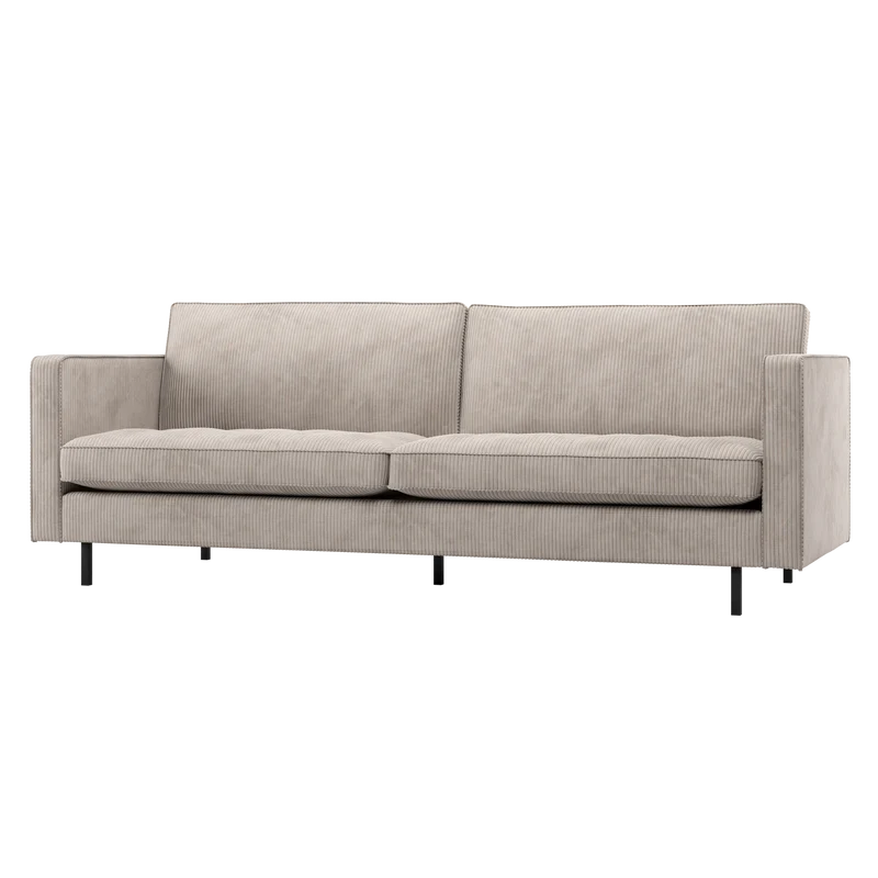 Rodeo classic 2,5-sitzer sofa cord ecru