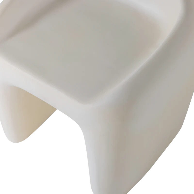 Gartenhocker faserverstärkter Polymer natur
