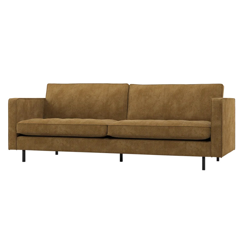 Rodeo classic 2,5-sitzer sofa cord honiggelb