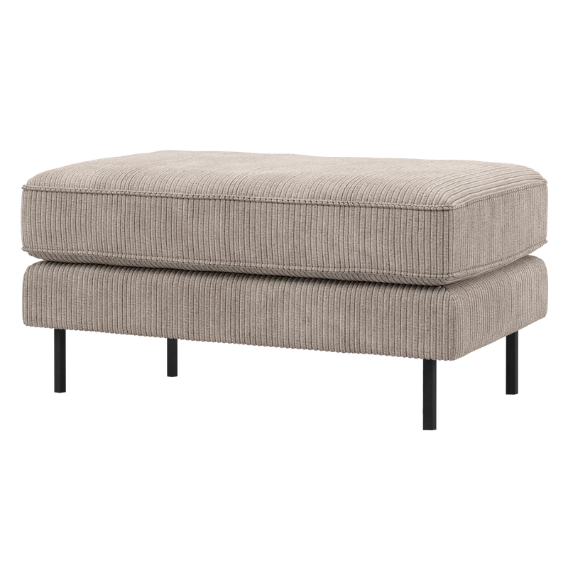 Rodeo hocker auf beinen cord dunkelsand
