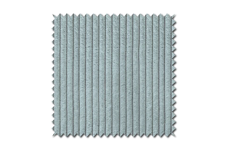 KAWOLA Sofa CHARME Cord hellblau