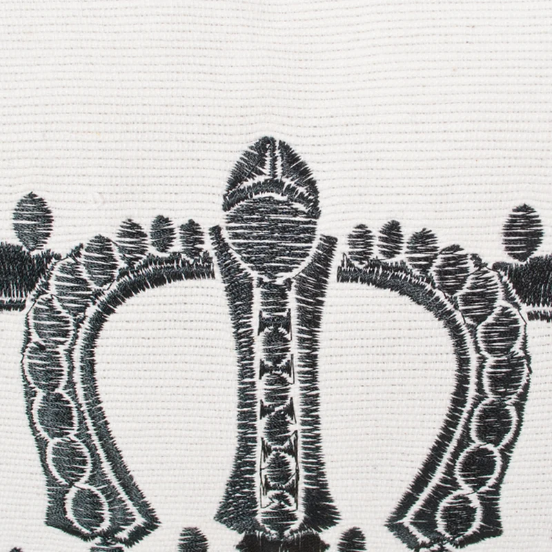 Besticktes Dekokissen KEEP CALM inkl. Füllung 42x42cm