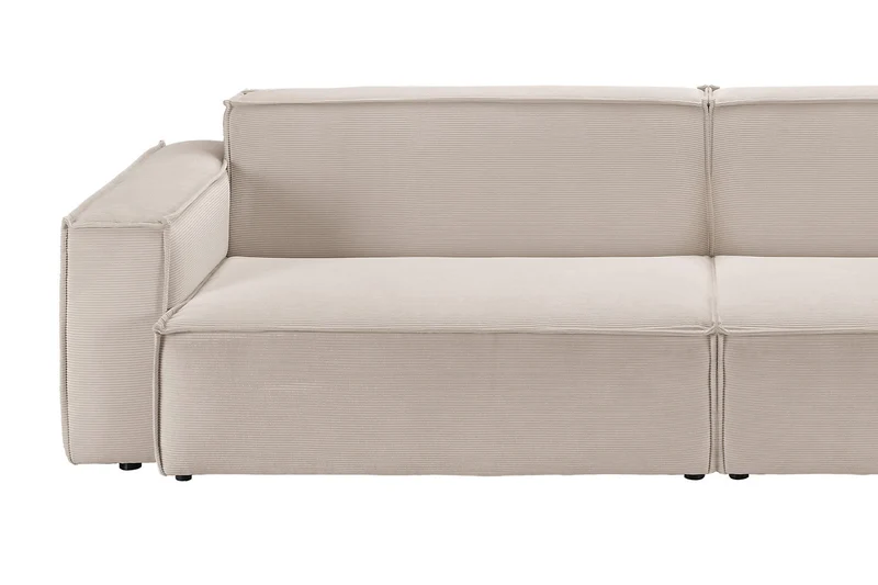 KAWOLA Sofa SAMU Feincord beige