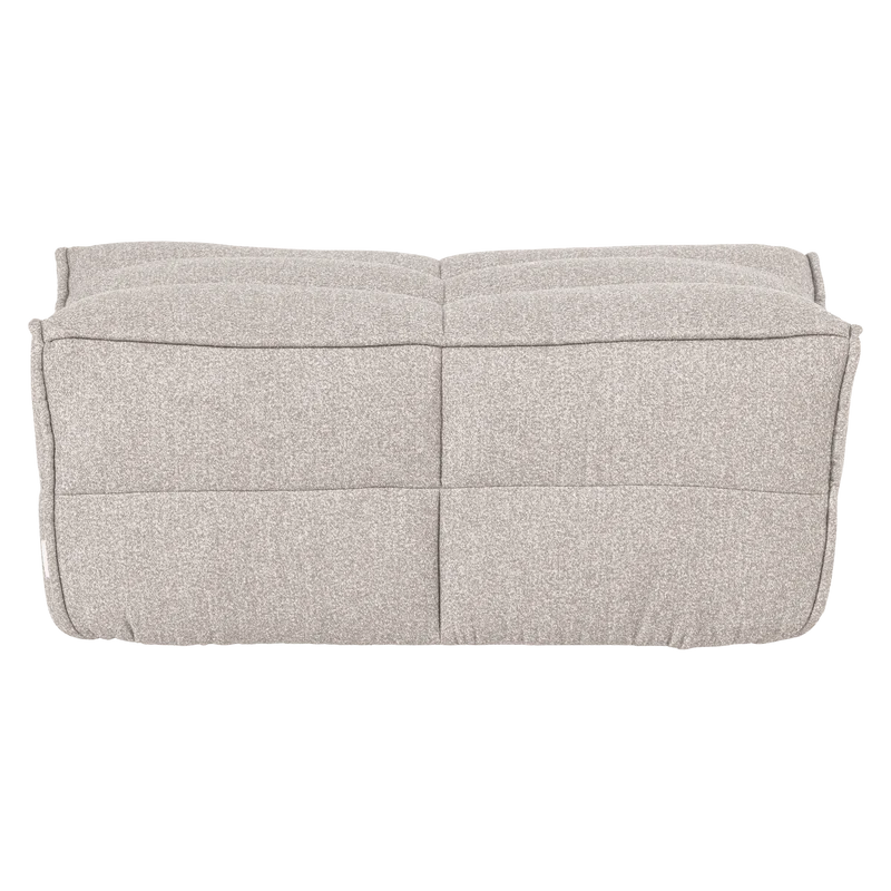 Cluster hocker bouclé sand beige