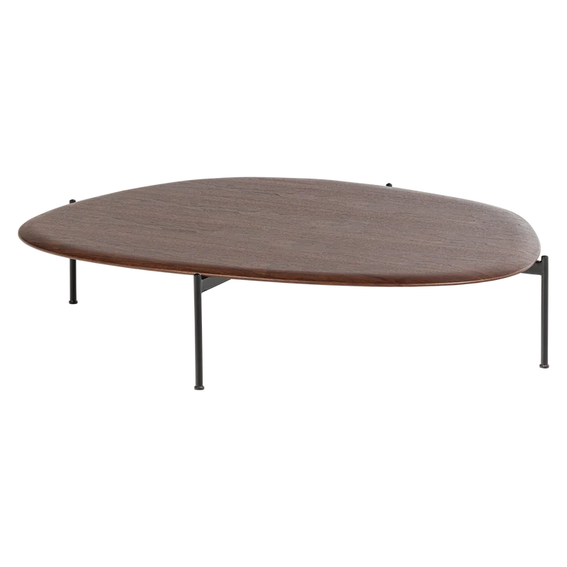 Kota couchtisch 26x121x79 cm mdf/furnier braun