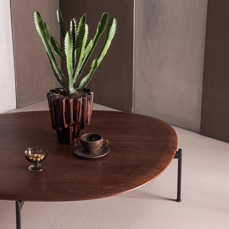 Kota couchtisch 26x121x79 cm mdf/furnier braun