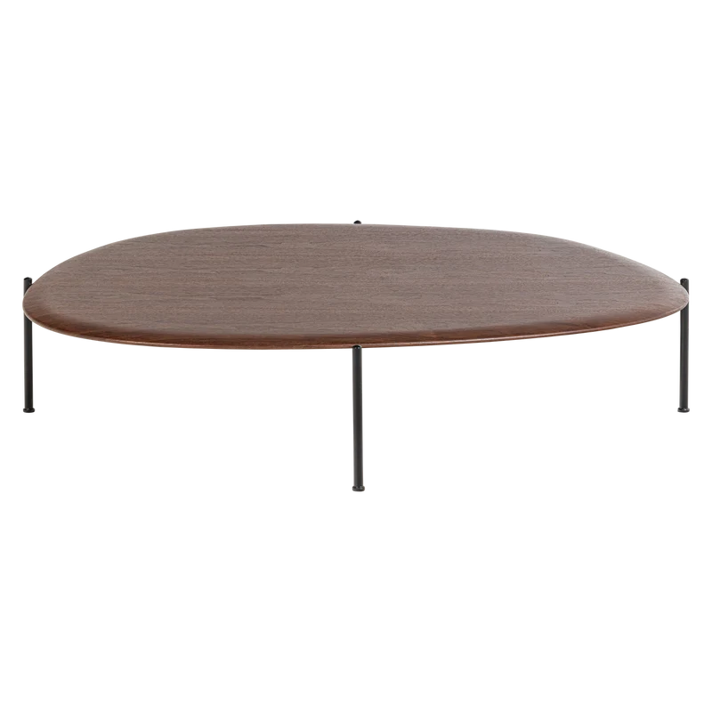 Kota couchtisch 26x121x79 cm mdf/furnier braun