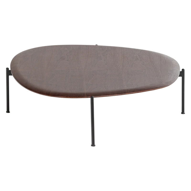 Kota couchtisch 26x121x79 cm mdf/furnier braun