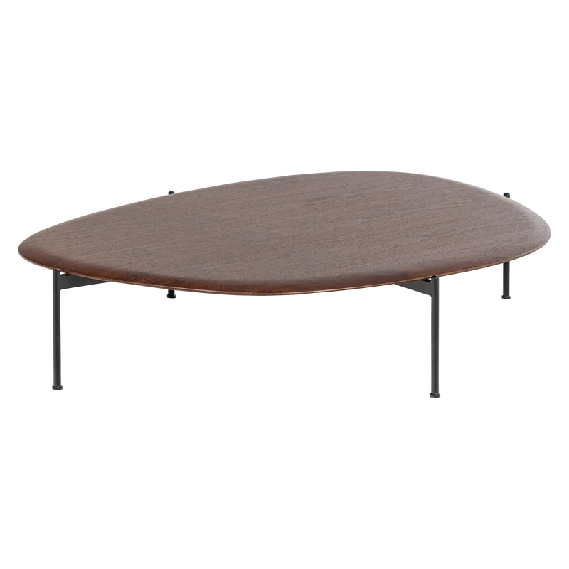 Kota couchtisch 26x121x79 cm mdf/furnier braun