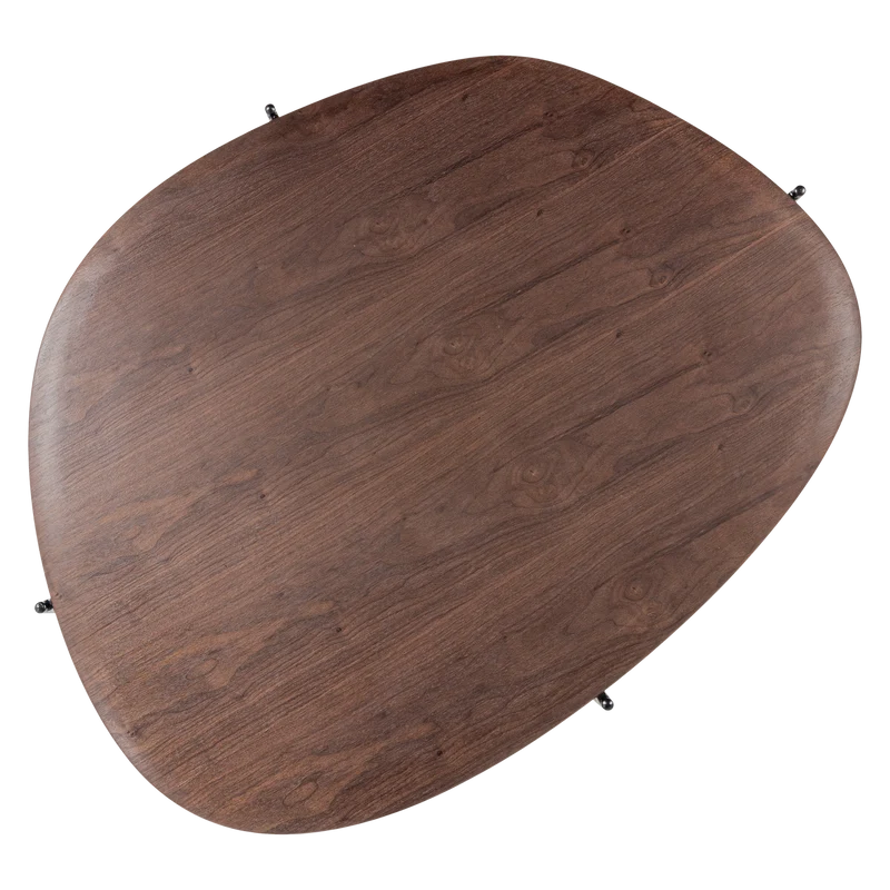 Kota couchtisch 26x121x79 cm mdf/furnier braun