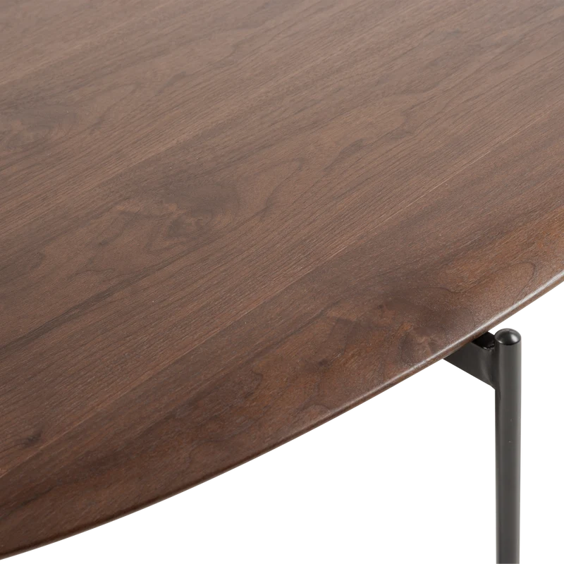 Kota couchtisch 26x121x79 cm mdf/furnier braun