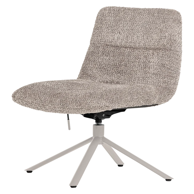 Soren verstellbarer Sessel Wolle Grau