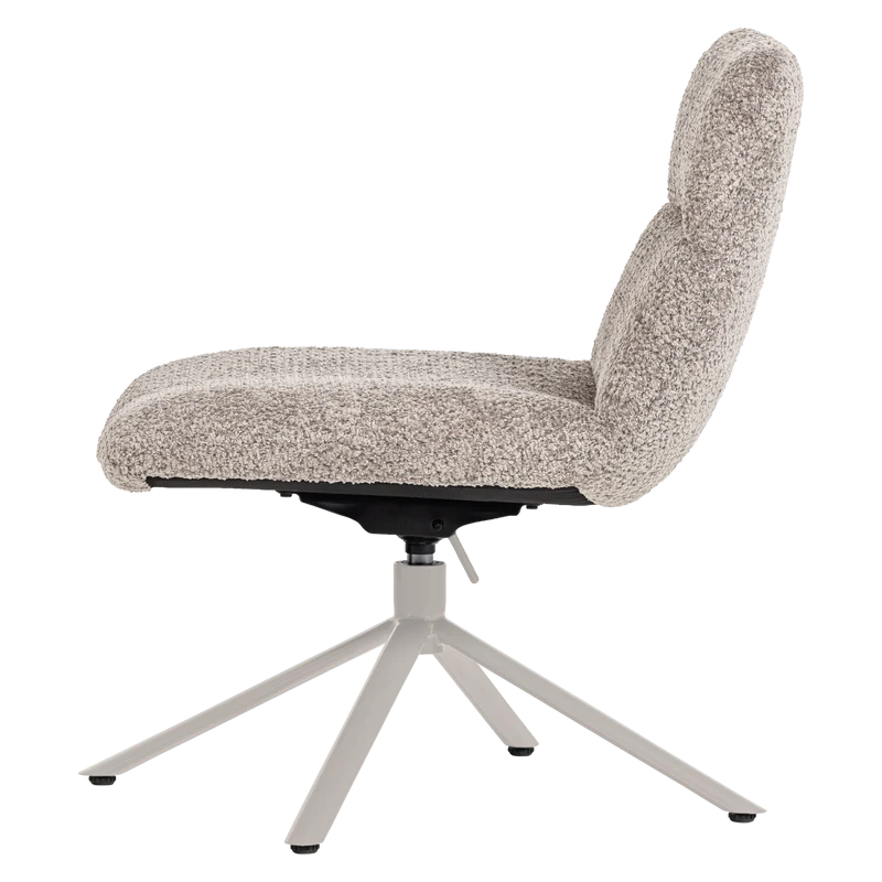 Soren verstellbarer Sessel Wolle Grau