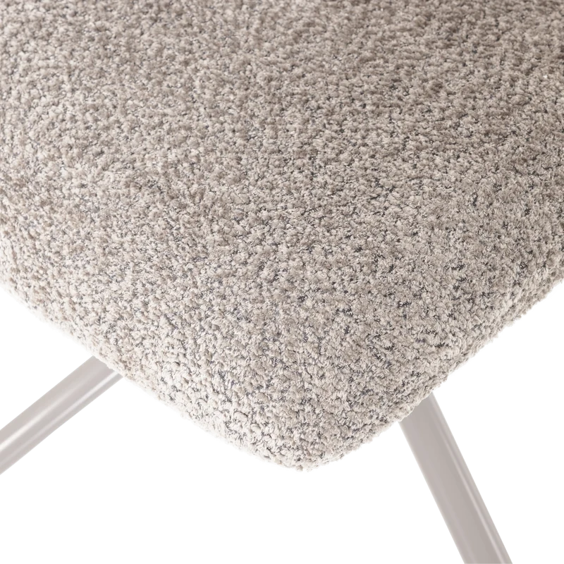 Soren verstellbarer Sessel Wolle Grau