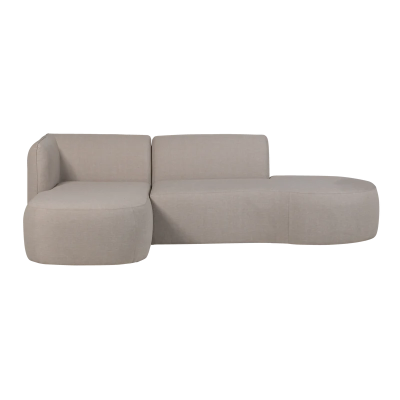 Garten-Lounge-Set organisch natur links